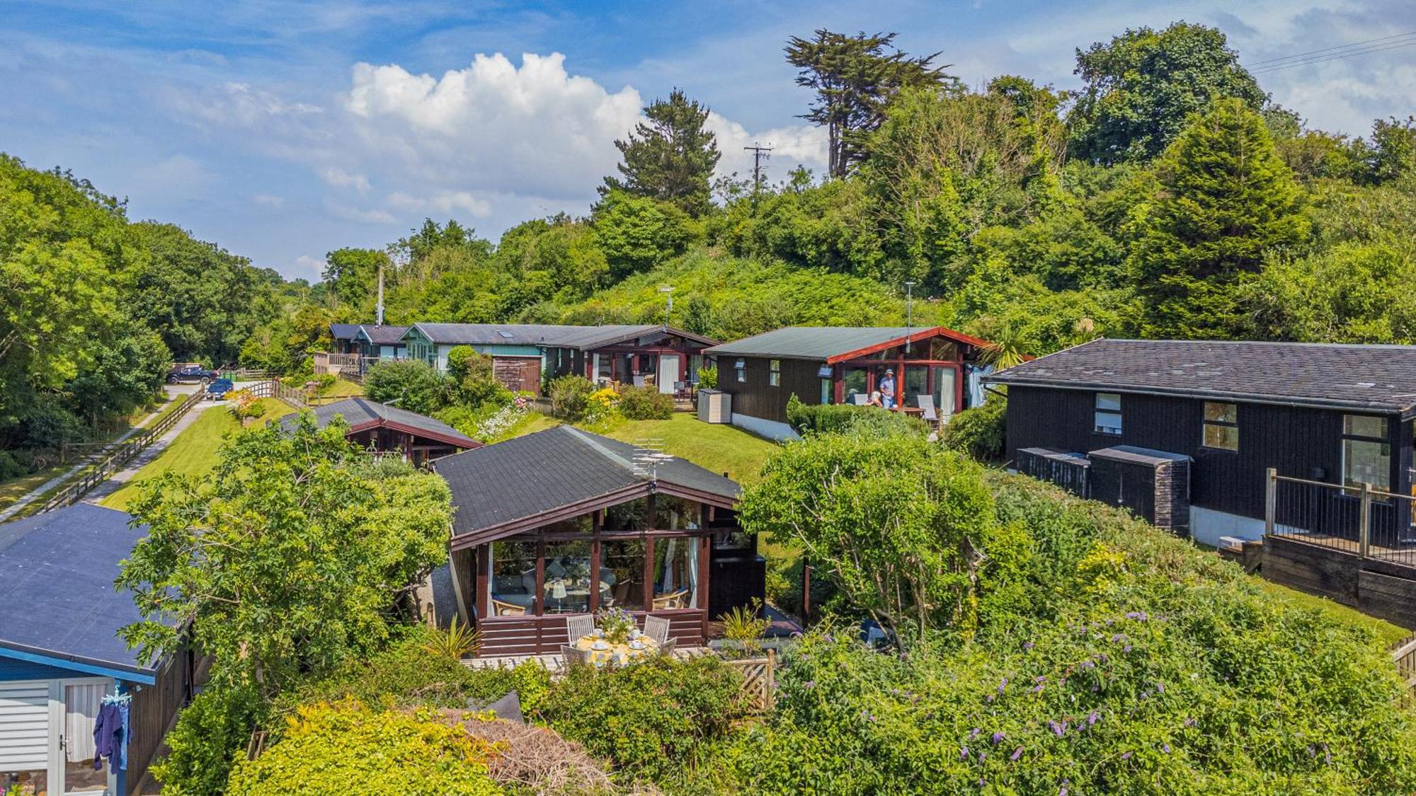Scandinavian Style Lodge In Rock Wadebridge Exterior foto